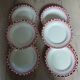 6 old Digoin and Sarreguemines dinner plates