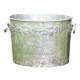 Moet Chandon pewter vasque. Vintage Oval shaped champagne bath