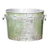 Moet Chandon pewter vasque. Vintage Oval shaped champagne bath