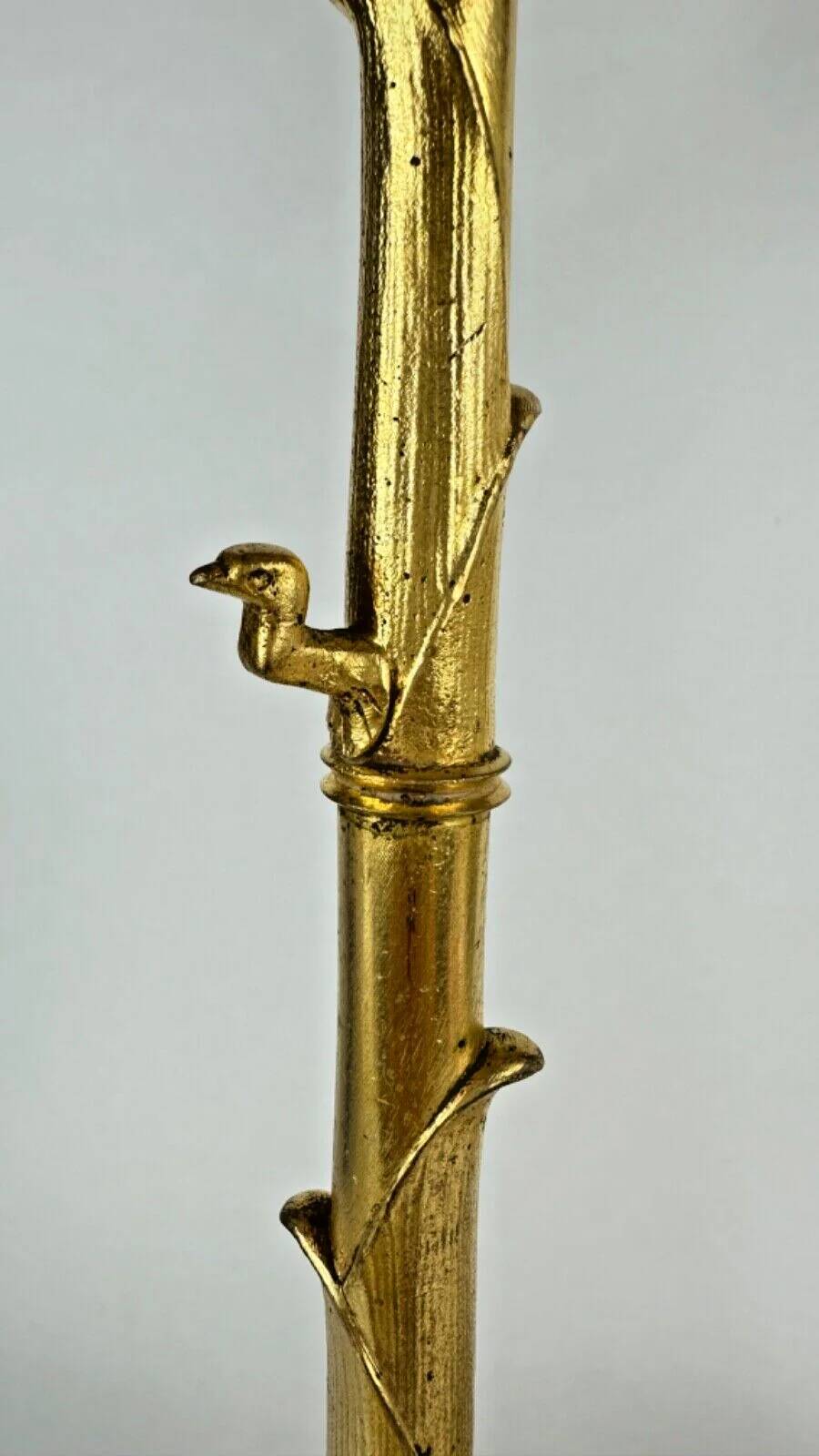 Barbedienne (attributed to), pair of candelabra with storks