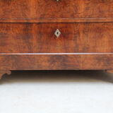 Louis Philippe's dresser in walnut magnifying glass XIX