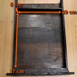 Meuble de Commerce Manjoosh en Bois Exotique, Inde – Début XXe