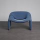 Pair of F598 Groovy lounge chairs by Pierre Paulin for Artifort, Netherlands, 1970s