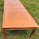 Louis XV style table 4.50 m in 3 parts