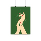 Liberty hands - format A4, 21x29.7cm illustration