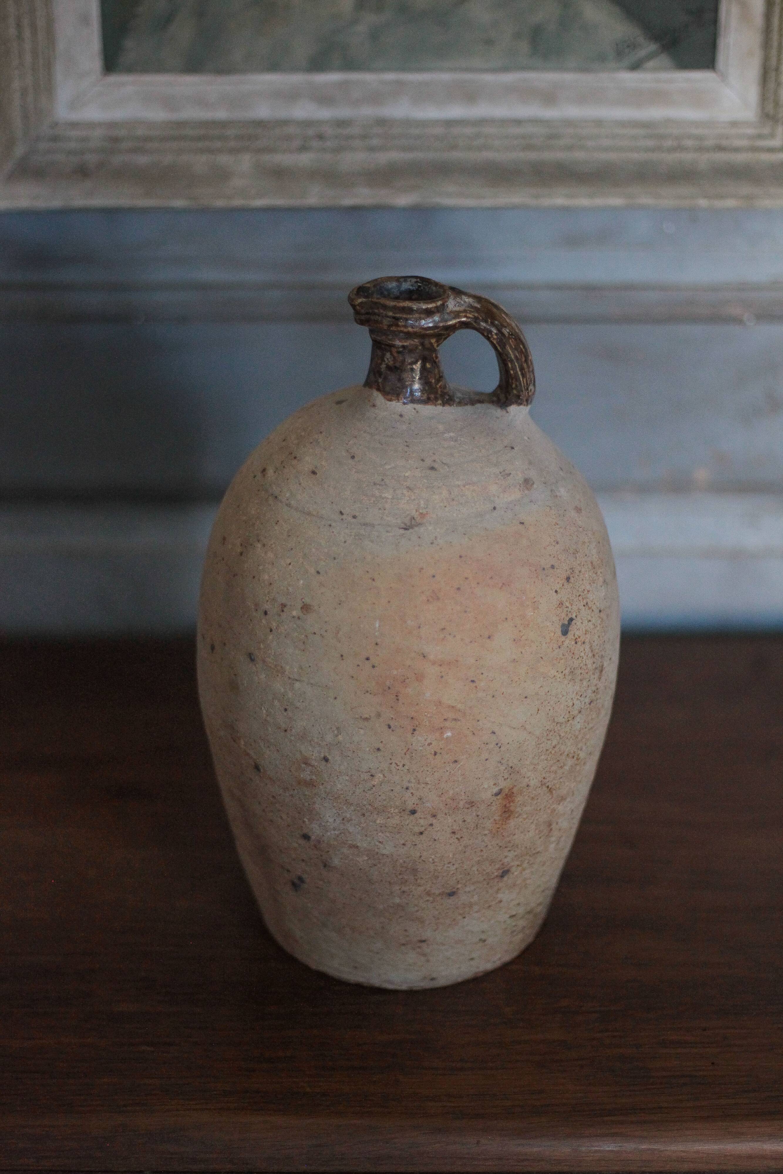 Vintage jar, vintage pitcher, stoneware pitcher, antique pottery, pottery