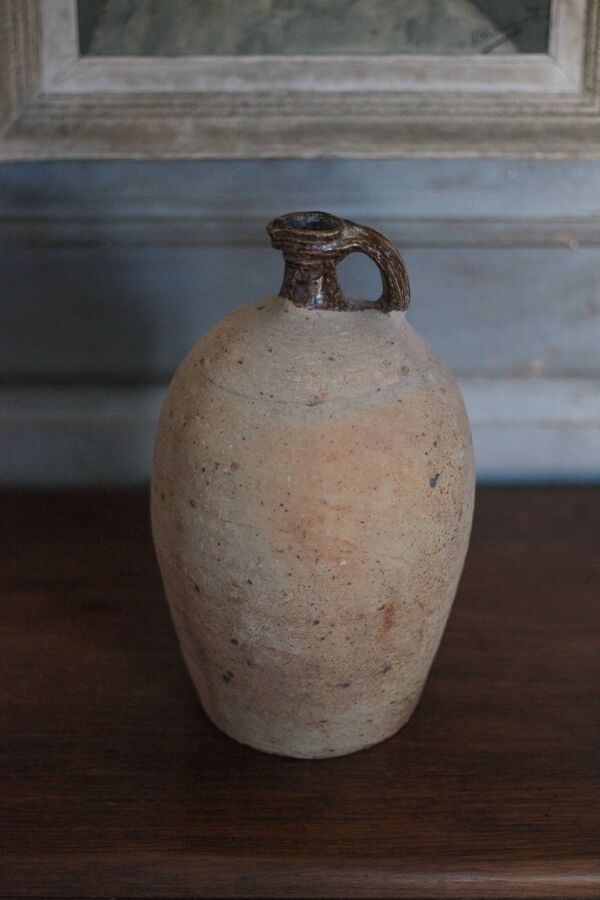 Jarre vintage, pichet vintage, pichet grès, poterie ancienne, poterie