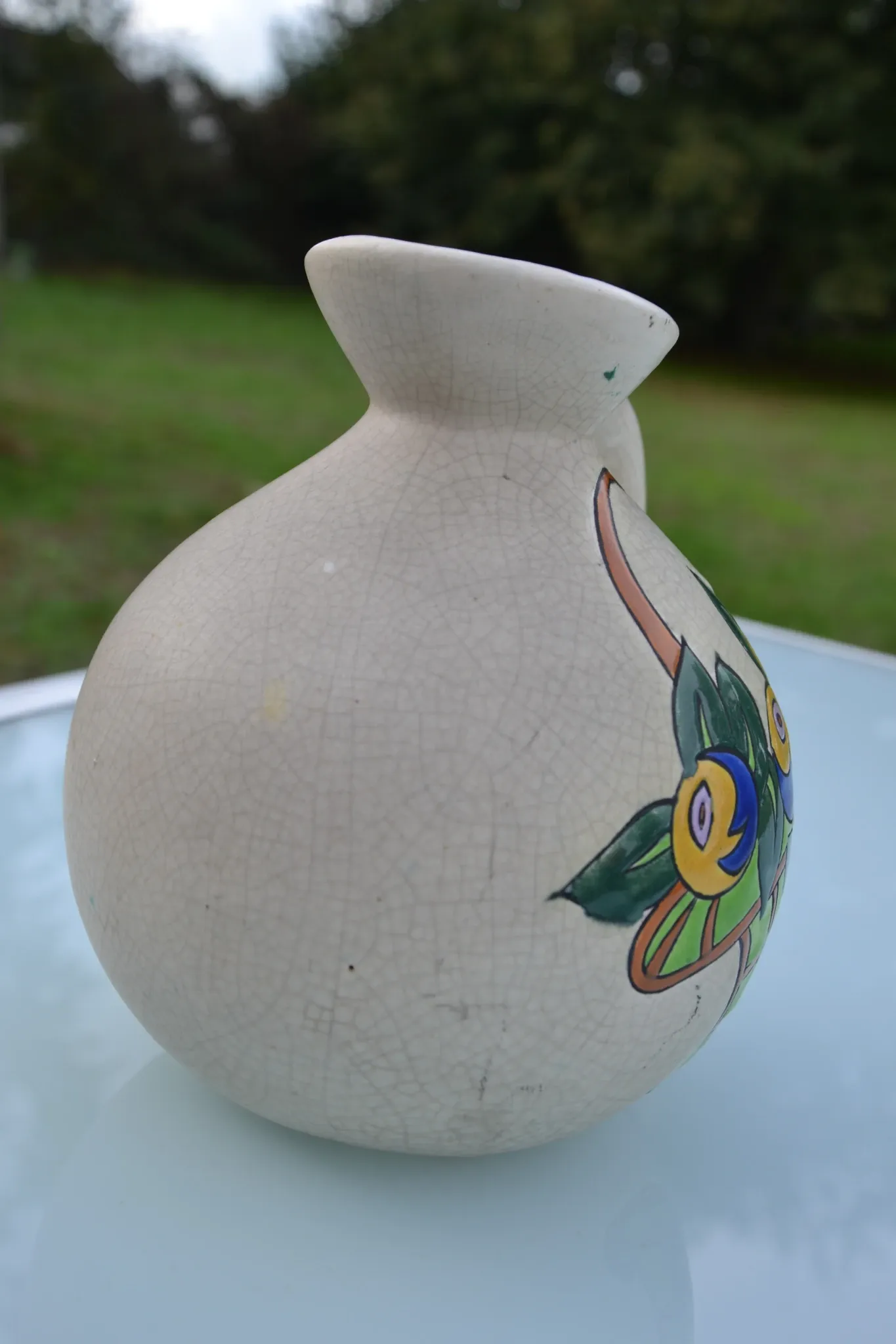 Art Deco vase by Raymond H Chevalier