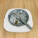 Square opaline wall light, vintage ceiling light, 1960s.
