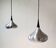 pair of Orient suspensions by Johannes Hammerborg, Scandinavian design, 1960s