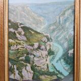 Peinture à l'huile - paysage