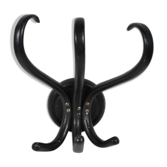 Coat rack curved wood 1950