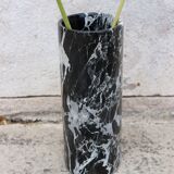 Marble Scroll Vase