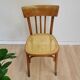 Vintage Cane Seat Dining Chair: 1970s Yugoslavia, Boho Interior
