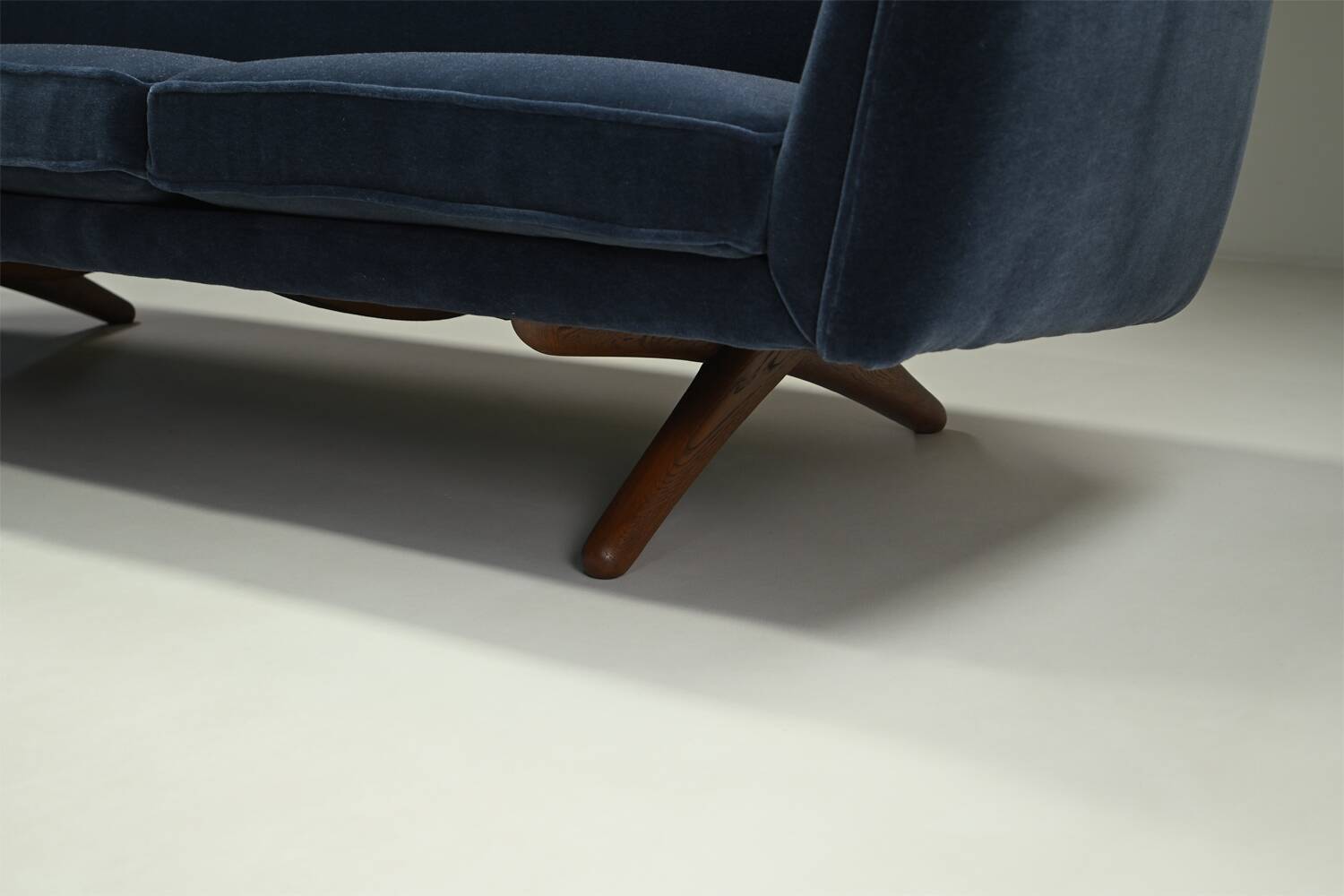 ML-90 sofa by Illum Wikkelsø for Mikael Laursen, 1950s Denmark.