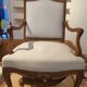 Louis XV style chair wood and gilding