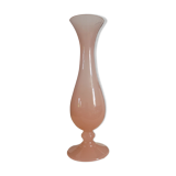Small pink opaline vase