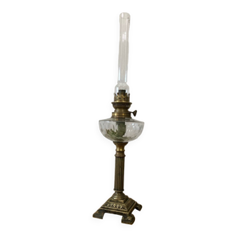 Large format oil lamp