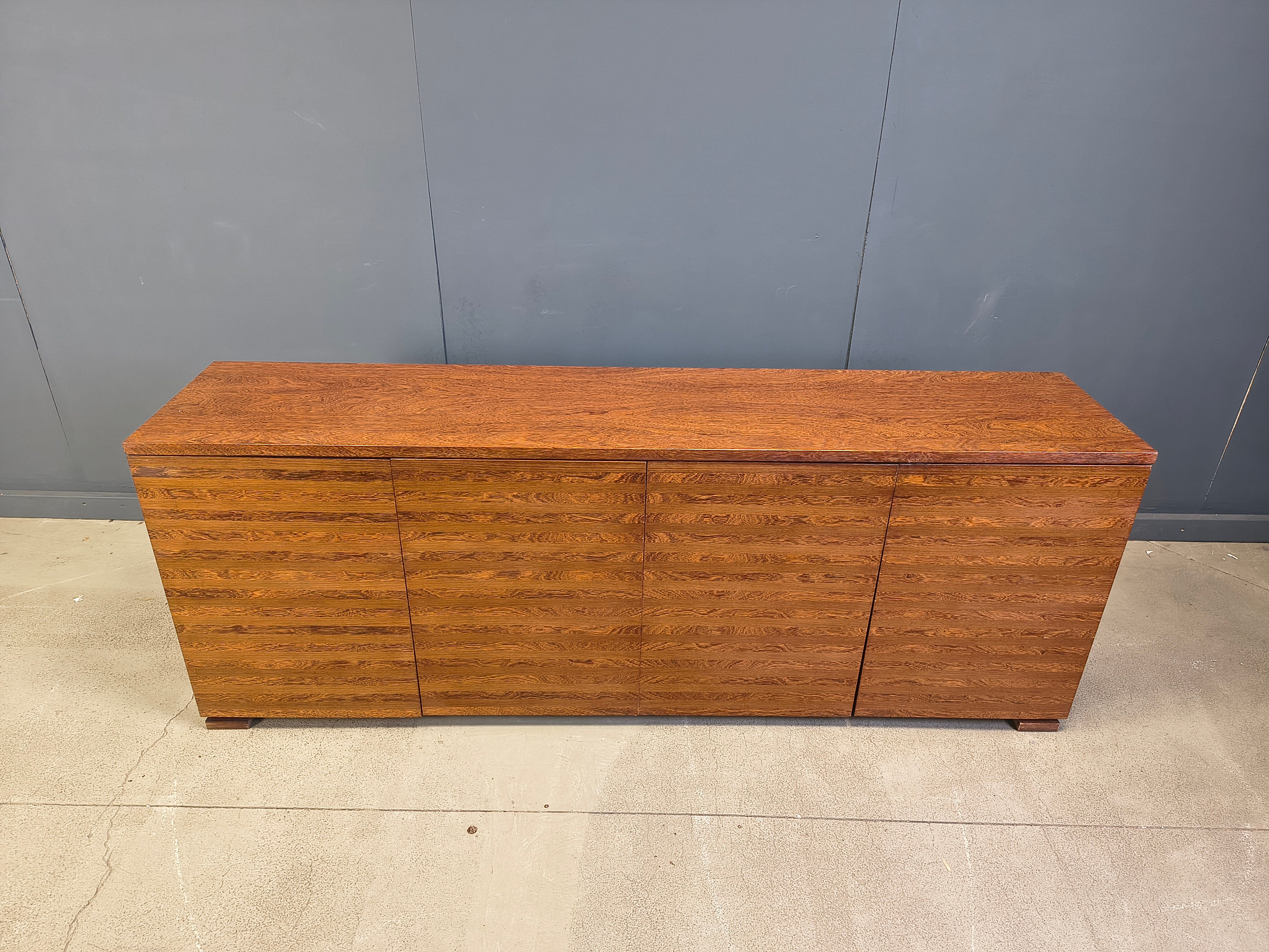 Large vintage wenge sideboard, 1970s