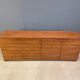 Large vintage wenge sideboard, 1970s
