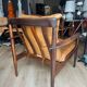 Pair of PJ 56 Grete Jalk armchairs in Rio rosewood, 60s