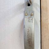 Small vintage storage unit – light wood and powder pink