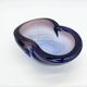 Cendrier « Blue Velvet » / Murano Sommerso – 1960–70s