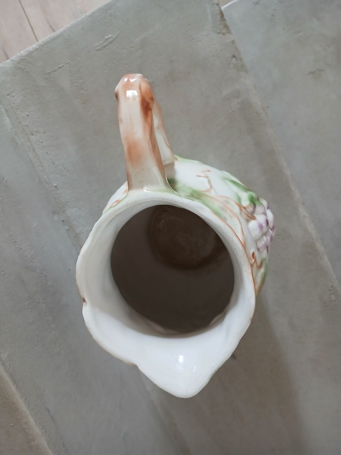 Antique jug in slipware