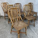Canned rattan chairs house drucker