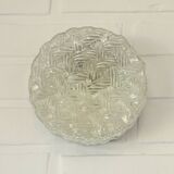 Appliques vintage, lot de 3 appliques murales, plafonnier encastré