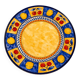 Decorative plate Line Hostess signed Palluy – Lemons & Cherries