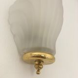 Vintage shell wall lamp 70s