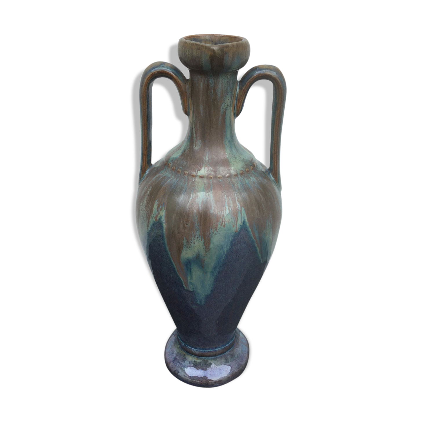 Vase amphora In sandstone Cointreau