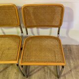 Lot of 2 chairs Cesca by Marcel Breuer