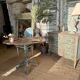 Travel pedestal table