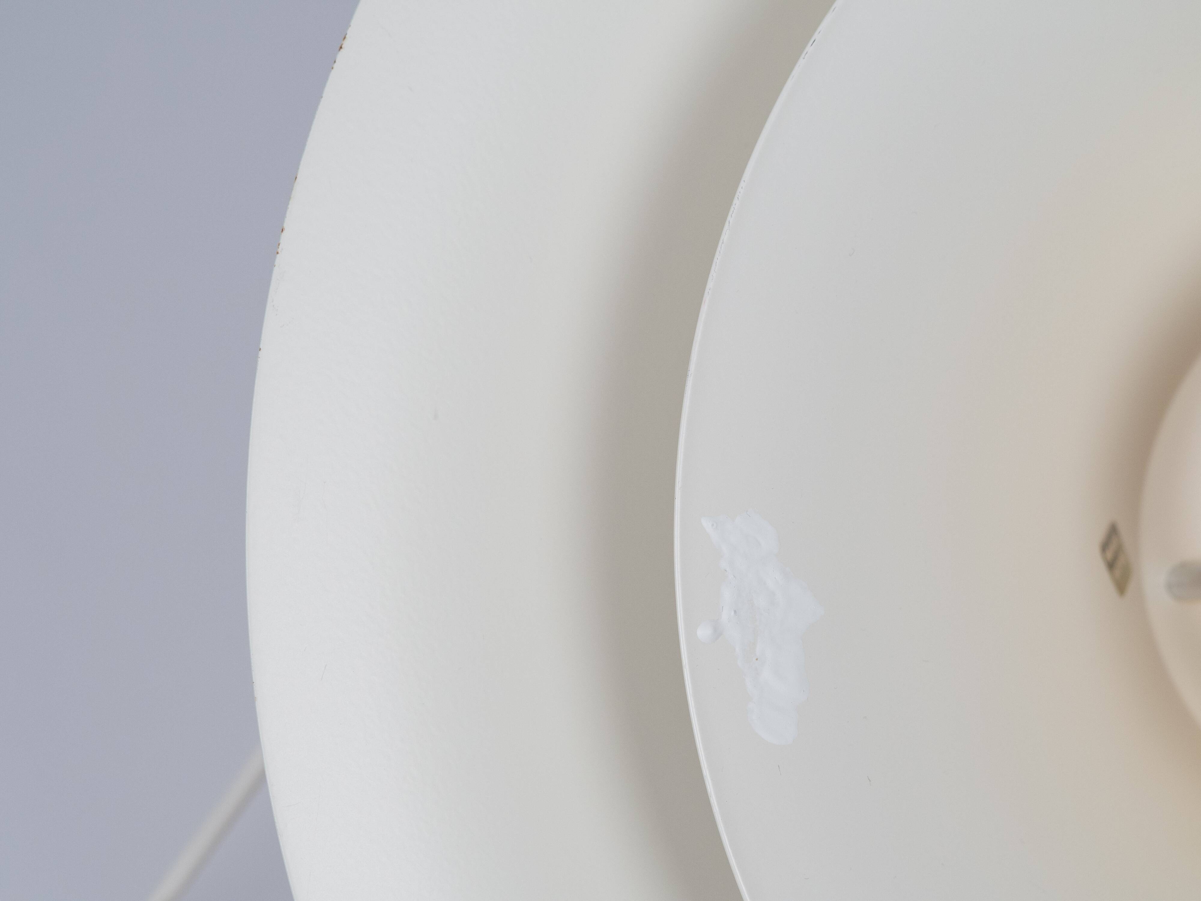 Pair of 2 vintage pendant lamps Desiree by  Lyfa, 1970s