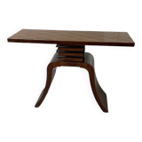 Art Deco style console with mahogany marquetry