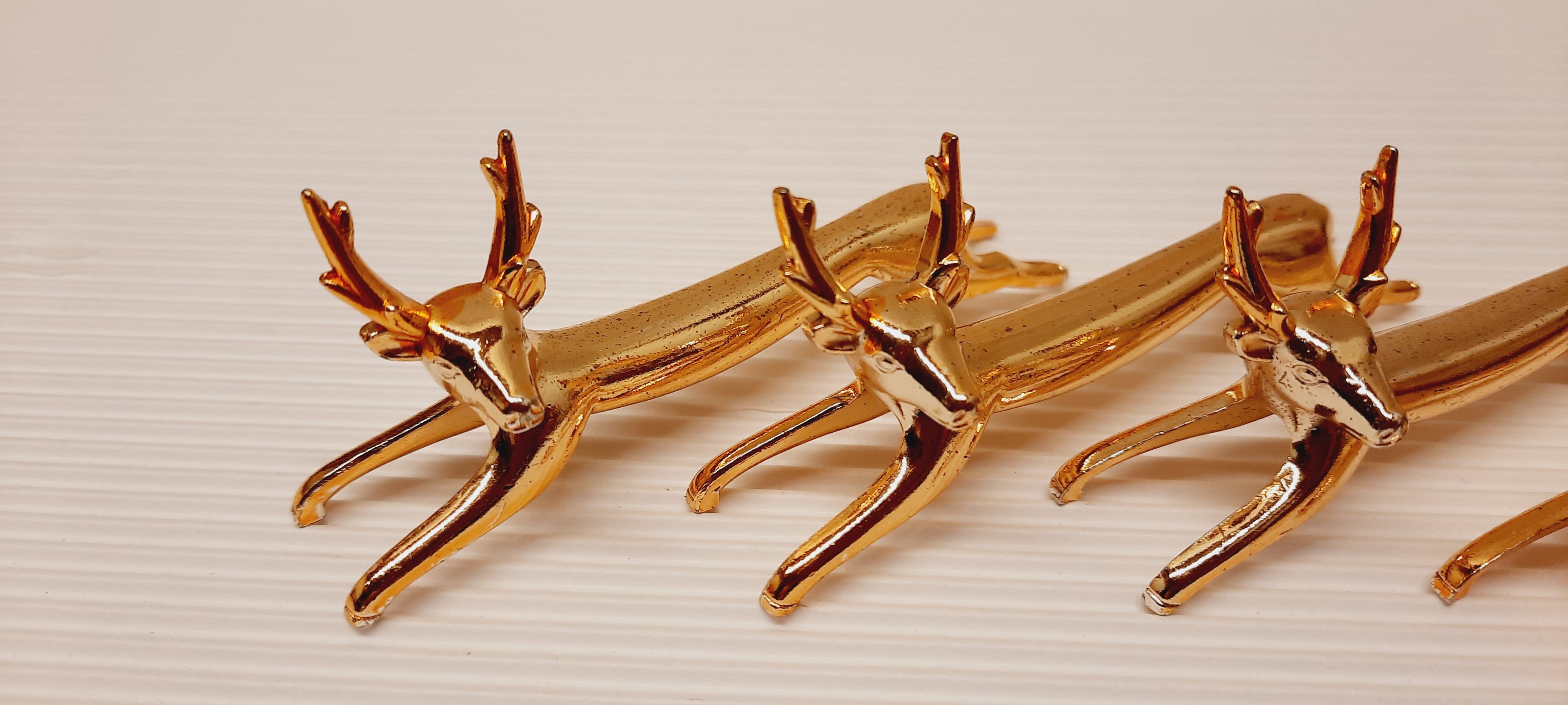 Set 6 deer knife holders