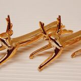 Set 6 deer knife holders