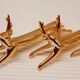 Set 6 deer knife holders