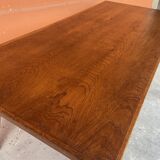 Farmhouse table Scandinavian brutalist dining table vintage 1960s legs com