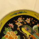 Assiette decors emaux made in japan