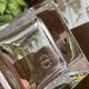 Set of 4 crystal whisky glasses from Sèvres.