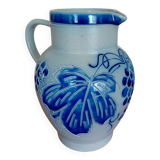 Large pitcher Alsace sandstone signed