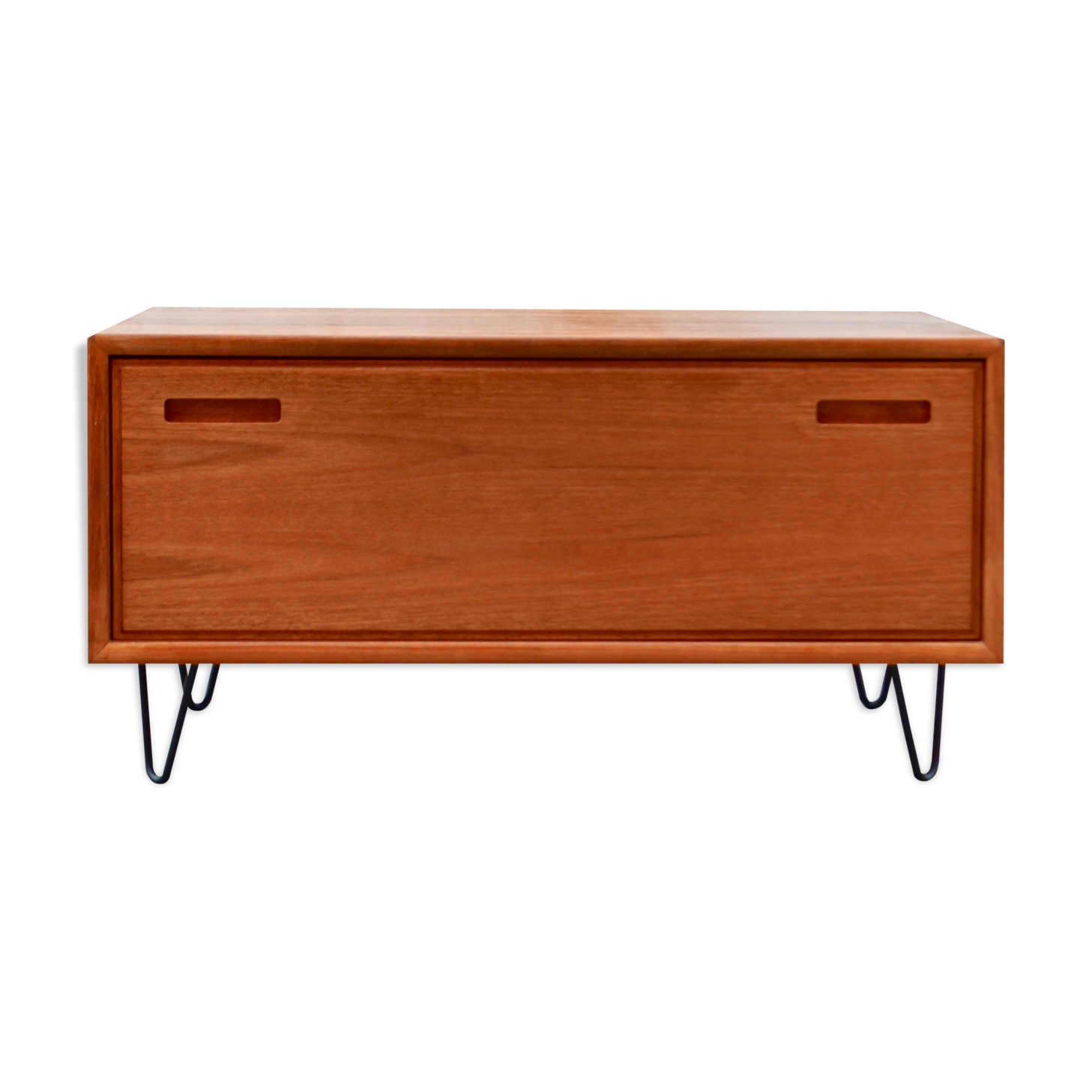 Danish Modern Teak Chest of Drawers  Cabinet Sideboard