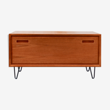 Danish Modern Teak Chest of Drawers  Cabinet Sideboard