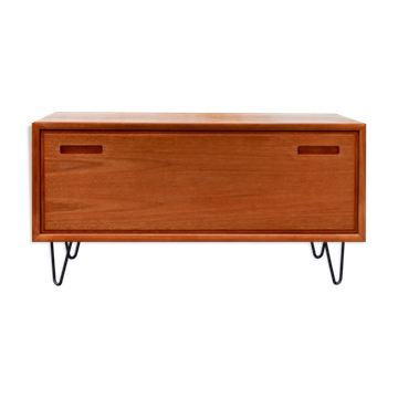 Danish Modern Teak Chest of Drawers  Cabinet Sideboard