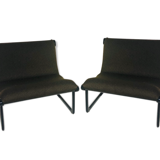 Pair of Morisson & Hannah Knoll armchairs