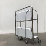 Vintage Folding Service Trolley by Raquer, 1970s