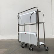 Vintage Folding Service Trolley by Raquer, 1970s
